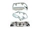 Upper Replacement Grille with Headlight Bezels; Chrome (92-97 F-150, F-250, F-350)