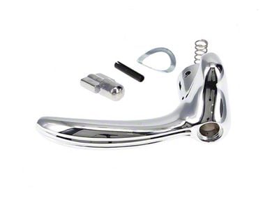 Vent Window Handle; Chrome; Driver Side (51-52 F1, F2)