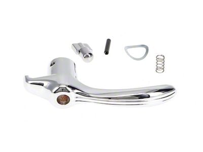 Vent Window Handle; Chrome; Passenger Side (53-55 F-100, F-250, F-350)