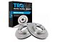 Vented 5-Lug Rotors; Front Pair (94-96 4WD F-150)