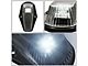 White LED Cab Roof Lights; Black (80-96 F-150, F-250, F-350)