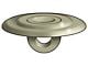 Ford Upholstery Button - Plastic - Gray-Tan - For Seats