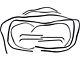 Ford Weatherstrip Channel Belt Seal Kit,Driver Side And Passenger Side,10 Pieces, 1971-1972