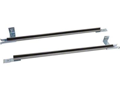 Ford Weatherstrip Glass Run Division Bar Kit,Front Driver/Passenger Side,Lower Hinge Side With Bracket, 1966-1977