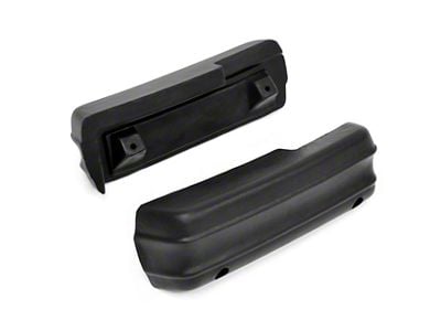 Arm Rest Pad; Black (71-76 Torino)