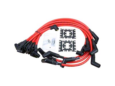 Dragon Fire Performance Spark Plug Wires; Red (79-95 5.0L, 5.8L F-150)