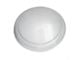 Plain Moon Style Hub Cap; Stainless Steel; 8-1/8-Inch Diameter (48-56 F1, F-100, F2, F-250, F3, F-350, F4)