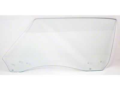 Door Glass; Clear; Driver Side (68-69 Firebird)