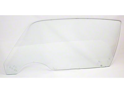 Door Glass; Clear; Driver Side (70-81 Firebird)