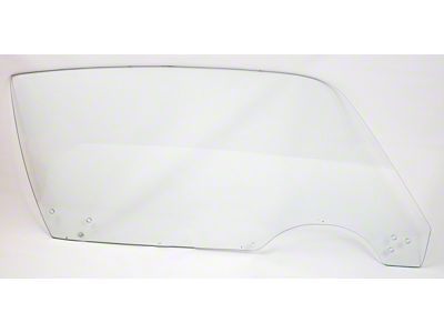 Door Glass; Clear; Passenger Side (70-81 Firebird)