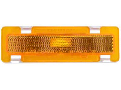 Front Side Marker Light Lens; Amber; Driver Side (82-92 Firebird)