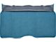 Rear Fold Down Seat Loop Carpet; Bright Blue (1967 Firebird)