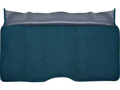 Rear Fold Down Seat Loop Carpet; Dark Blue (1967 Firebird)