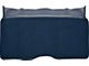 Rear Fold Down Seat Loop Carpet; Dark Blue (68-69 Firebird)