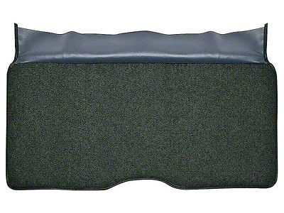 Rear Fold Down Seat Loop Carpet; Dark Green (68-69 Firebird)