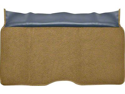 Rear Fold Down Seat Loop Carpet; Gold (1967 Firebird)