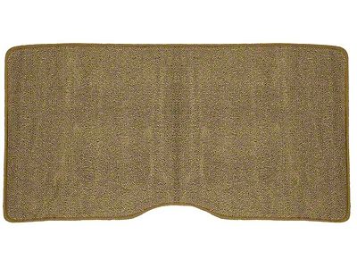 Rear Fold Down Seat Loop Carpet; Gold (68-69 Firebird)