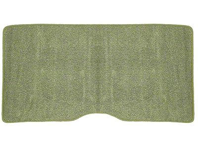 Rear Fold Down Seat Loop Carpet; Ivy Gold (68-69 Firebird)