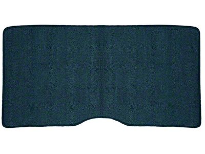 Rear Fold Down Seat Loop Carpet; Medium Blue (68-69 Firebird)