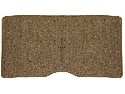 Rear Fold Down Seat Loop Carpet; Medium Saddle (68-69 Firebird)