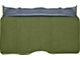 Rear Fold Down Seat Loop Carpet; Moss Green (68-69 Firebird)