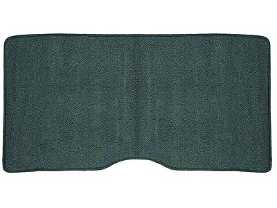 Rear Fold Down Seat Loop Carpet; Teal Blue (68-69 Firebird)