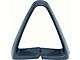 Triangle Bucket Seat Belt Guide; Dark Blue (73-81 Firebird)