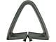 Triangle Bucket Seat Belt Guide; Dark Green (73-81 Firebird)