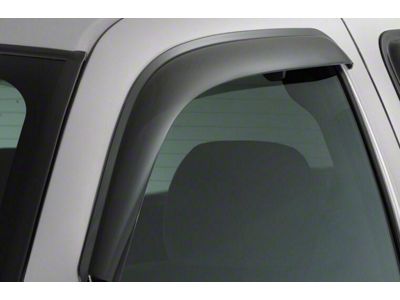 Ventvisor Window Deflectors; Front; Dark Smoke (93-02 Firebird)