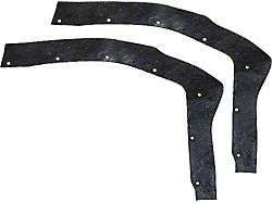 Front Fender Splash Shields/ Incl Clips/ Comet