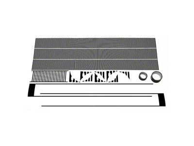 Front Grille & Rear Panel Vinyl Trim Kit, Fairlane, 1963