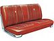 Front Split Bench Seat Cover, 500, Galaxie, 1964