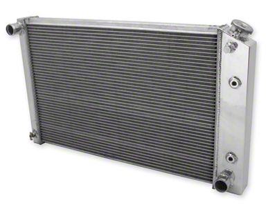 Frostbite Aluminum CrossFlow Radiator with 26-Inch Wide Core; 2-Row (70-81 Camaro)