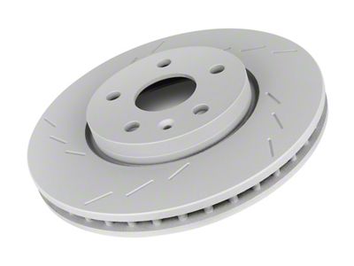 Frozen Rotors Slotted Rotor; Front Driver Side (93-97 Firebird)