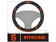 Steering Wheel Cover with Syracuse University Logo; Black (Universal; Some Adaptation May Be Required)