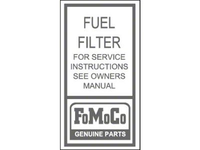 Fuel Filter Decal - Falcon