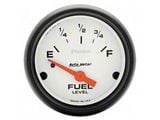 Auto Meter Phantom Series 2-1/16-Inch Fuel Level Gauge; 0 ohm Empty to 90 ohm Full