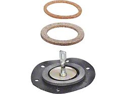 Fuel Pump Diaphragm With Gaskets (Fits Mercury Flathead V-8, single action pump only)