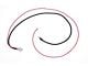 Full Size Chevy Battery Cable, Positive Spring Ring, 348ci & 409ci, 1961-1962 Also 327ci High-Performance, 1962