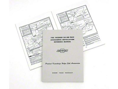 Full Size Chevy Accessory Installation Reference Manual, 1960