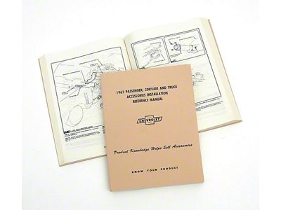 Full Size Chevy Accessory Installation Reference Manual, 1961