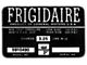 Full Size Chevy Air Conditioning Compressor Decal, Frigidaire, 1965