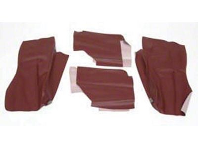 Full Size Chevy Armrest Covers, Rear, 2-Door Hardtop, 1965-1968