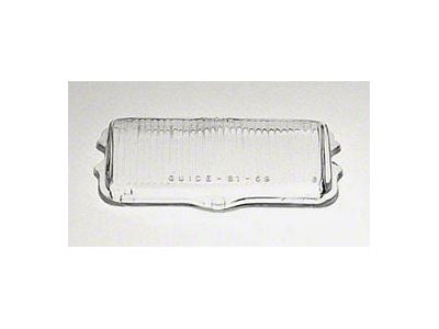 Full Size Chevy Back-Up Light Lens, Except 1960 Impala, 1959-1960 (Biscayne, , All Models)