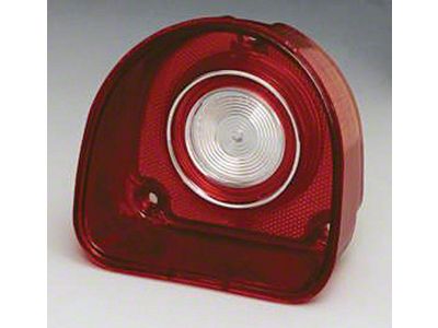 Back-Up Light Lens,With Trim Ring,Impala,1968