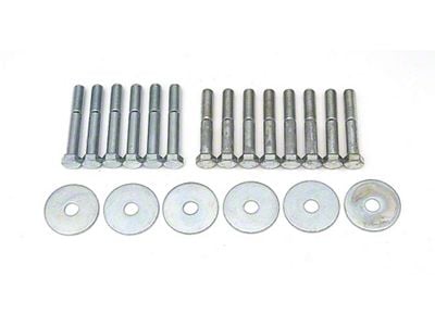 Full Size Chevy Body Mounting Bolt Kit, Convertible, 1965-1966 (Impala Convertible)