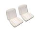 Full Size Chevy Bucket Seat Foam Pair, Super Sport SS , Impala, 1962-1963