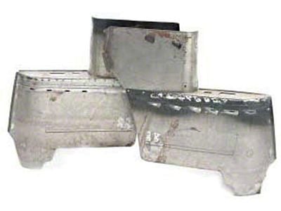 Full Size Chevy Convertible Armrest Assemblies, Metal, 1959-1960 (Impala Convertible)