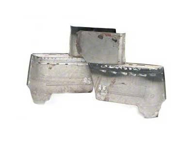 Full Size Chevy Convertible Armrest Assemblies, Metal, 1961-1962 (Impala Convertible)