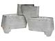 Full Size Chevy Convertible Armrest Assemblies, Metal, 1963-1964 (Impala Convertible)